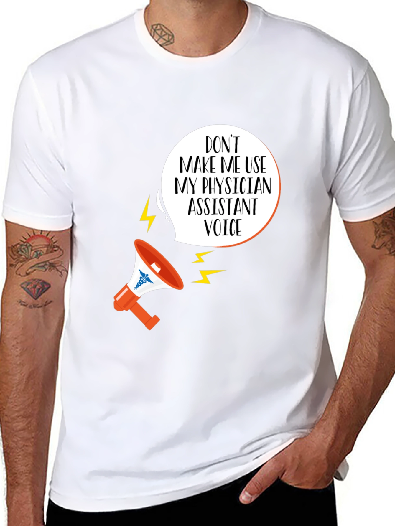 Physician Assistant Voice T-Shirt - Funny PA Gift