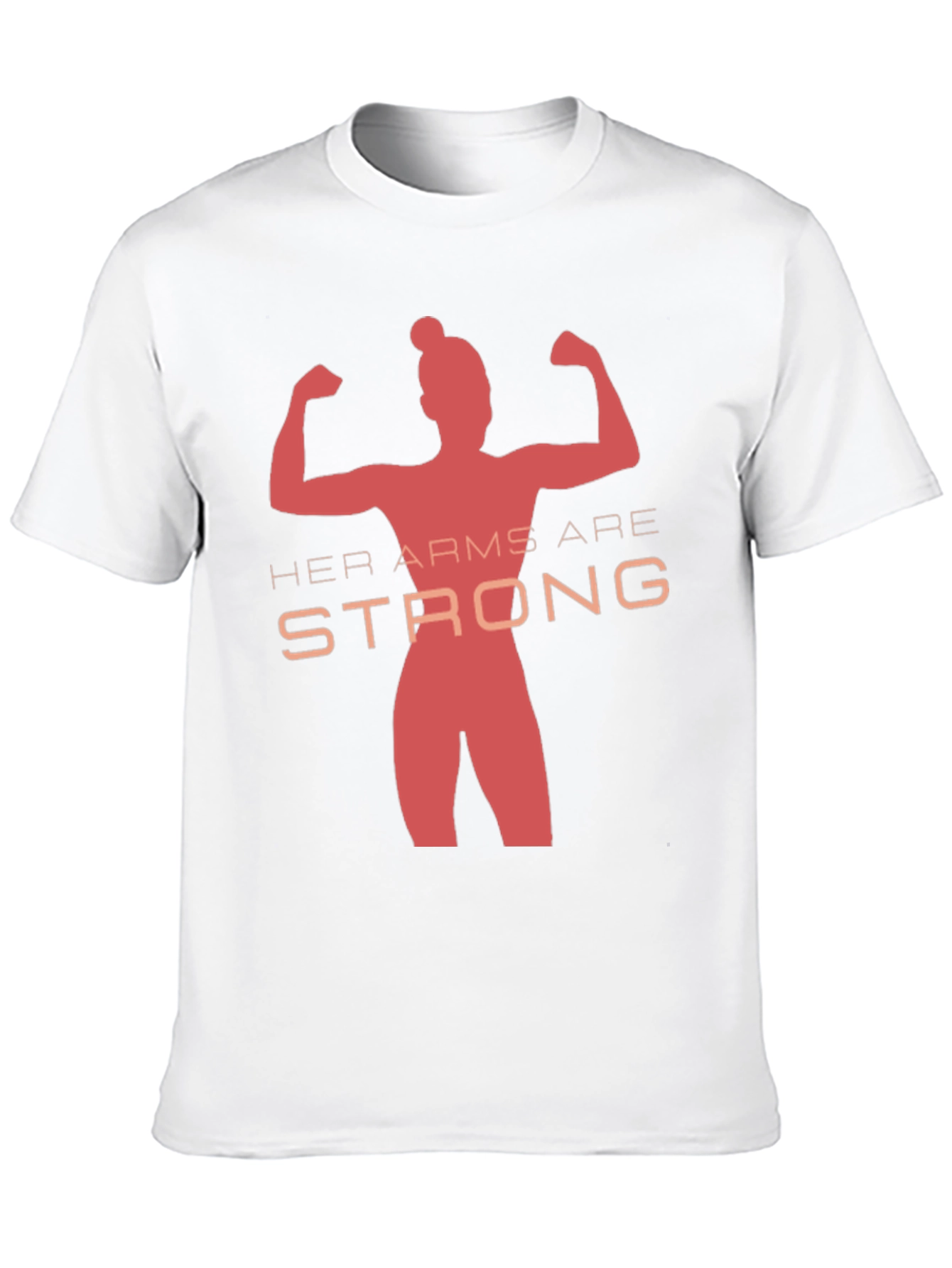 Her Arms Are Strong T-Shirt - Empowering Graphic Tee