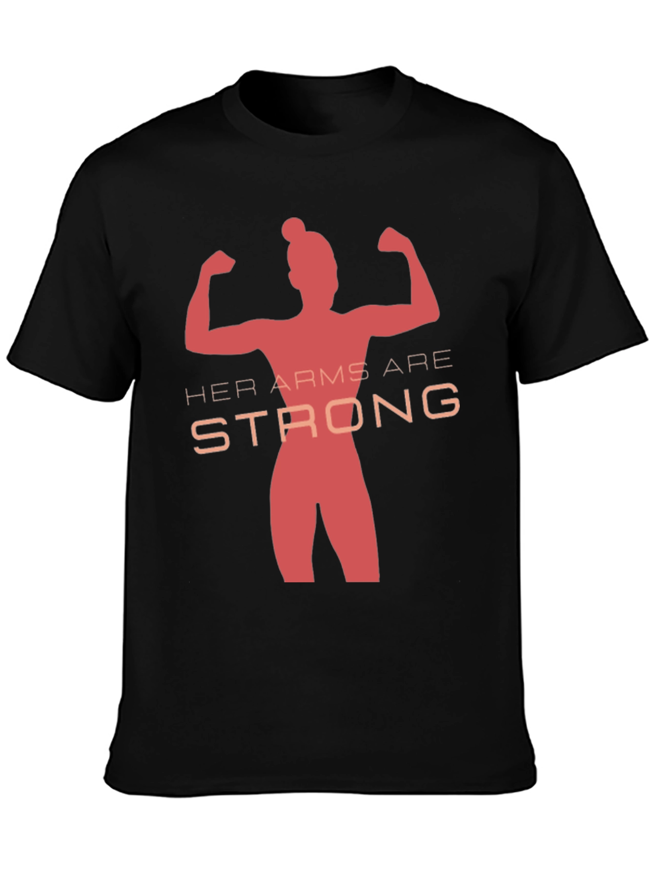 Her Arms Are Strong T-Shirt - Empowering Graphic Tee
