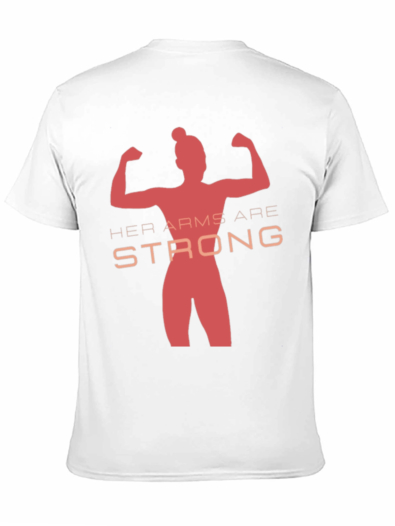 Her Arms Are Strong T-Shirt - Empowering Graphic Tee