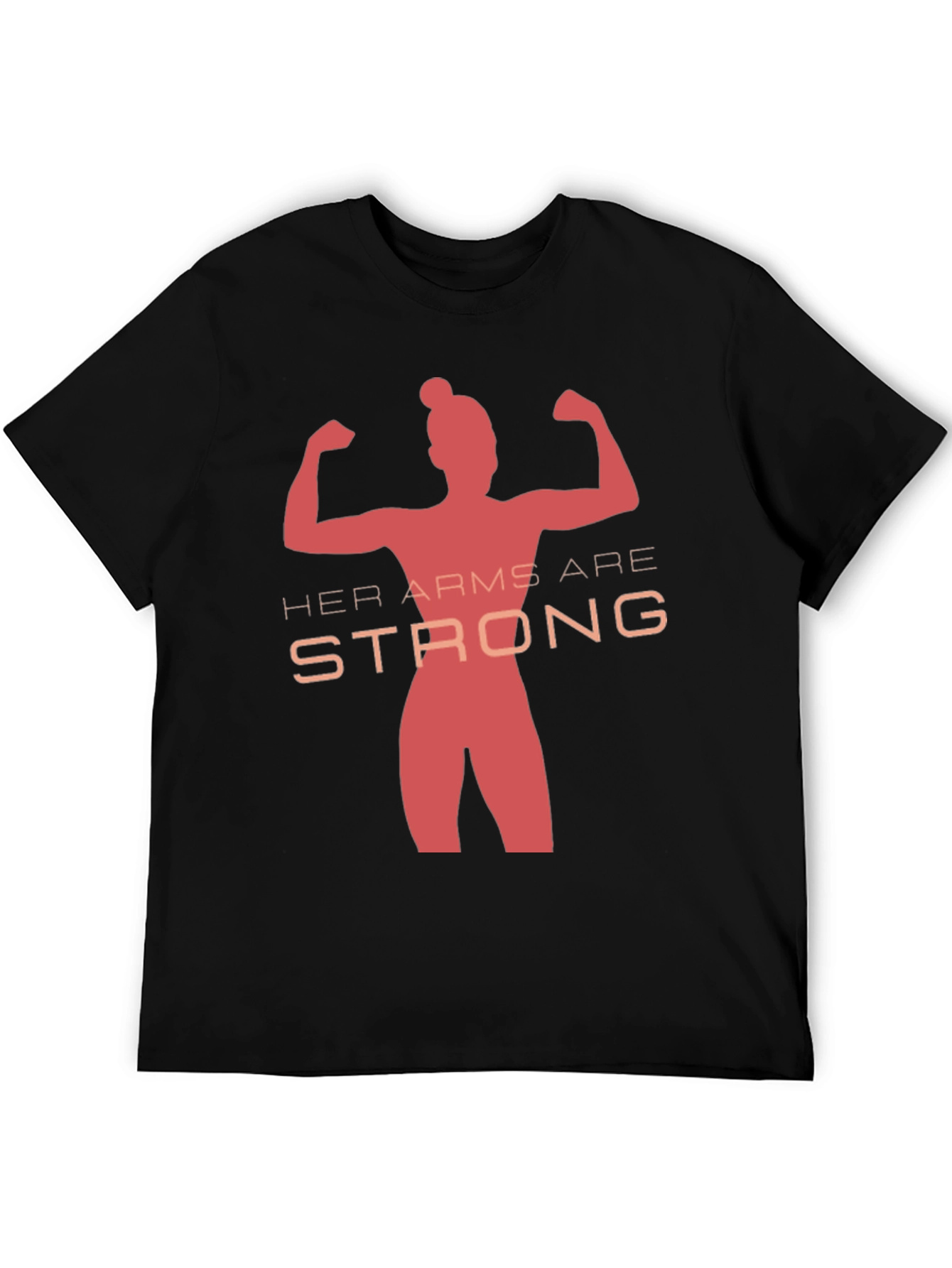 Her Arms Are Strong T-Shirt - Empowering Graphic Tee