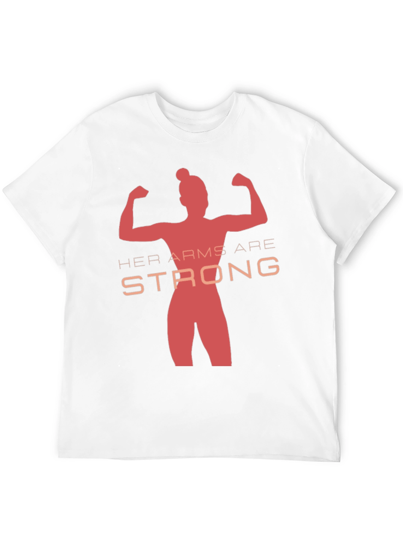 Her Arms Are Strong T-Shirt - Empowering Graphic Tee