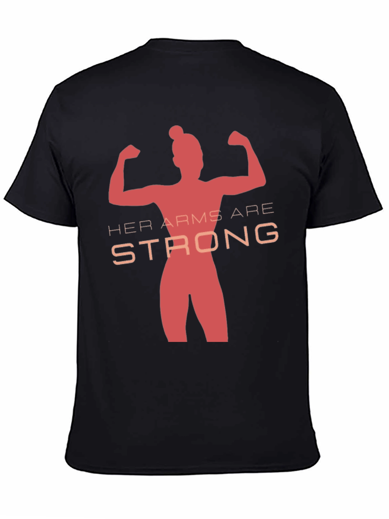 Her Arms Are Strong T-Shirt - Empowering Graphic Tee