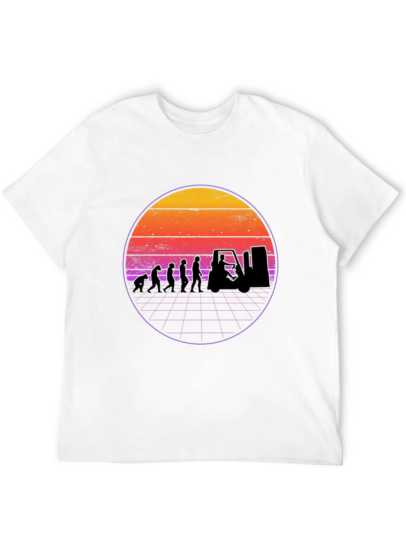 Evolution of Forklift Operator T-Shirt
