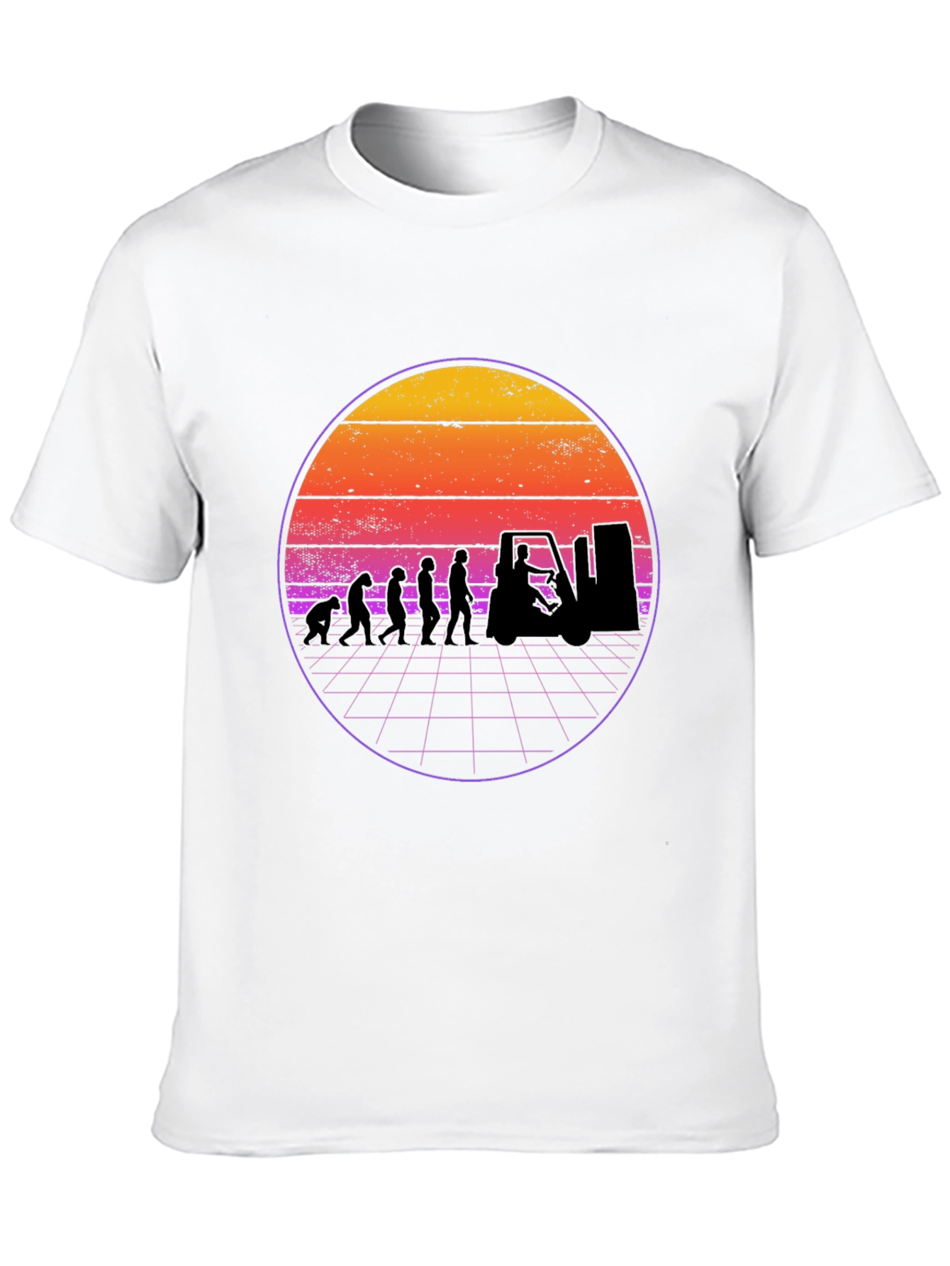 Evolution of Forklift Operator T-Shirt
