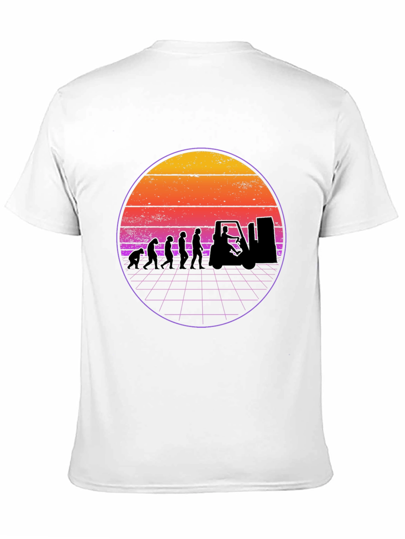 Evolution of Forklift Operator T-Shirt