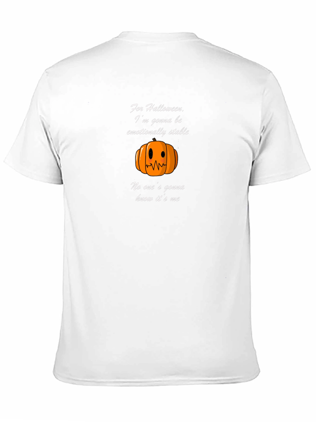 Halloween Emotionally Stable Pumpkin T-Shirt