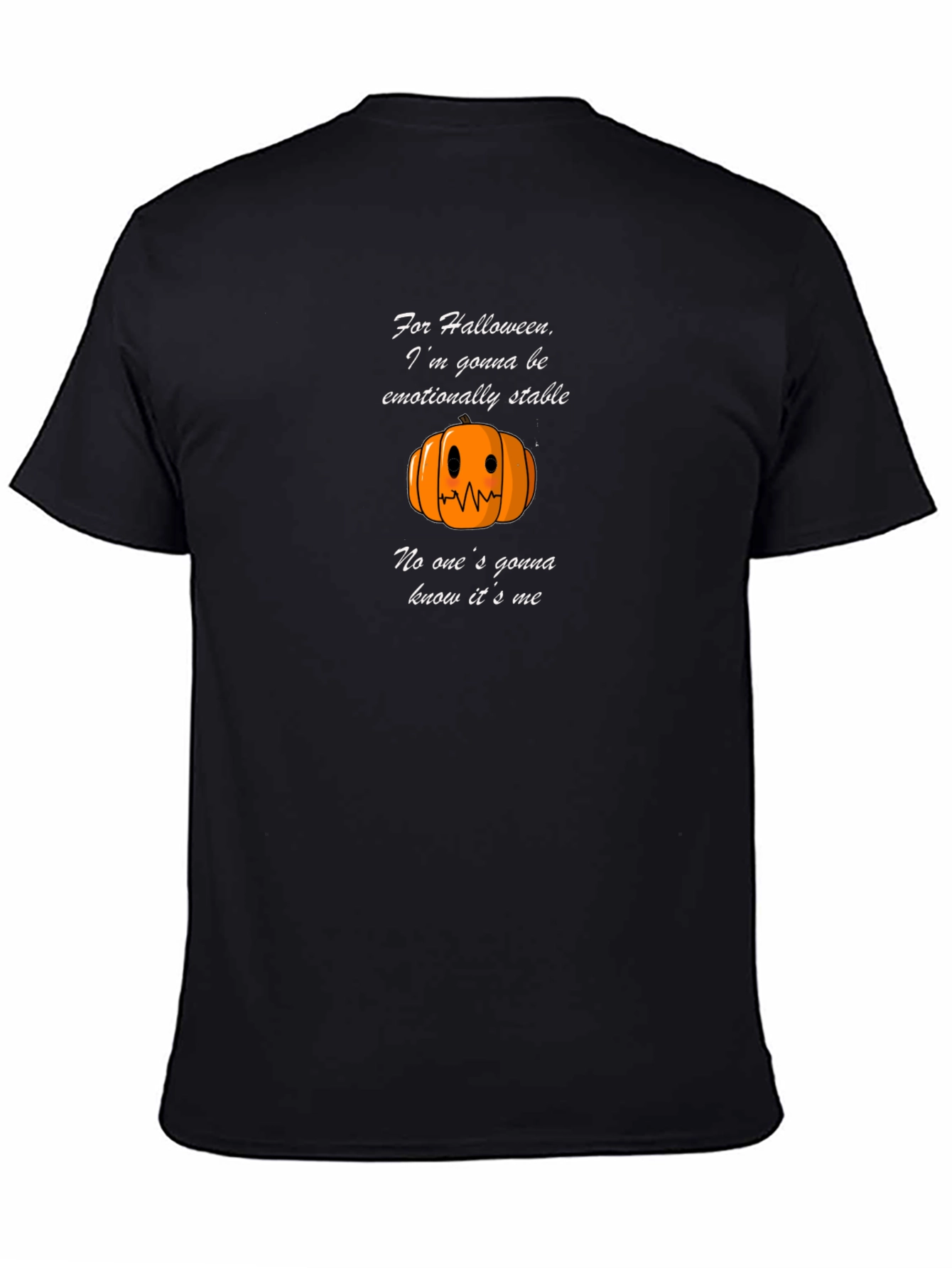 Halloween Emotionally Stable Pumpkin T-Shirt