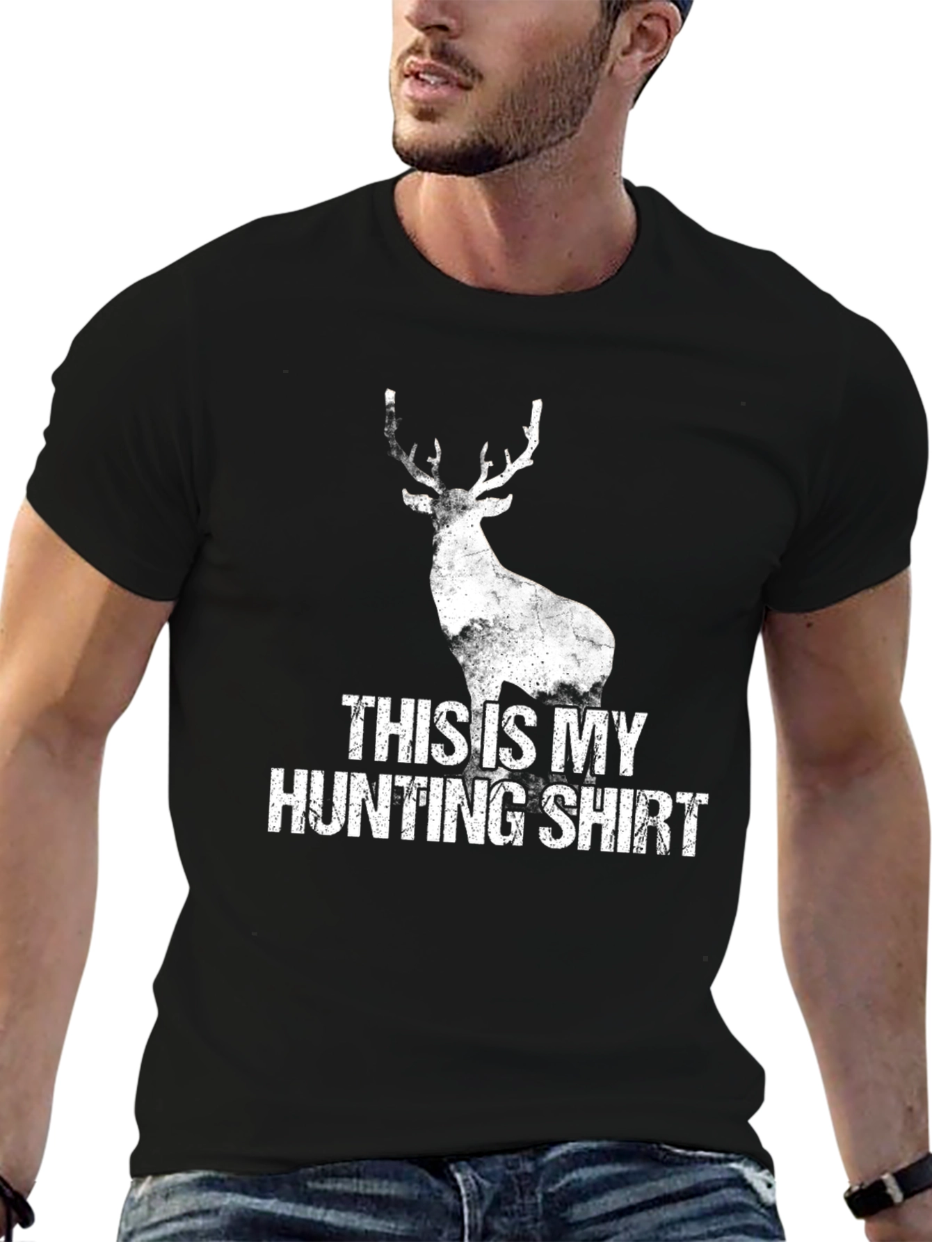 Mens Hunting Shirt - Deer Graphic Tee