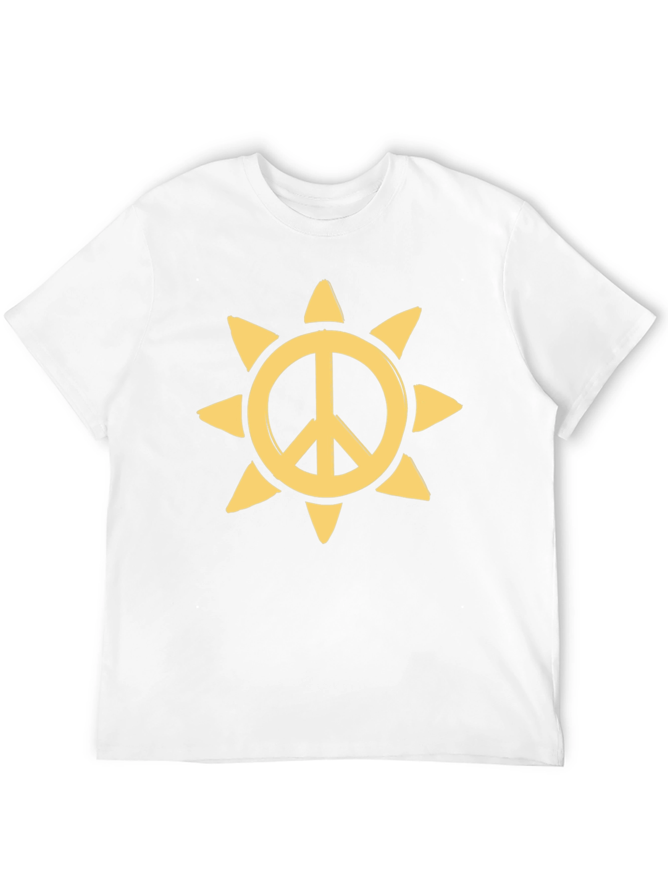 Peace Sun Graphic Tee - Black