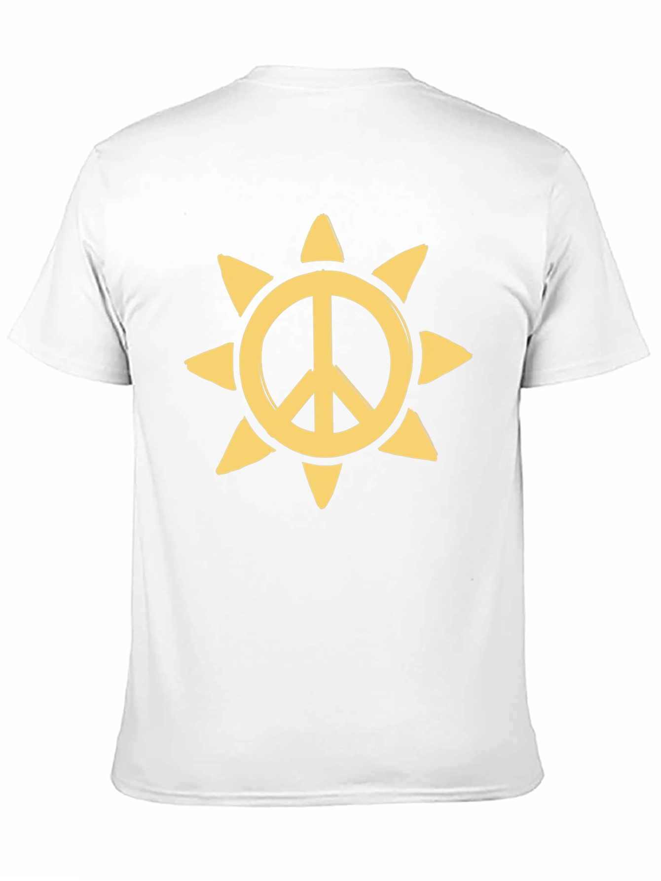 Peace Sun Graphic Tee - Black