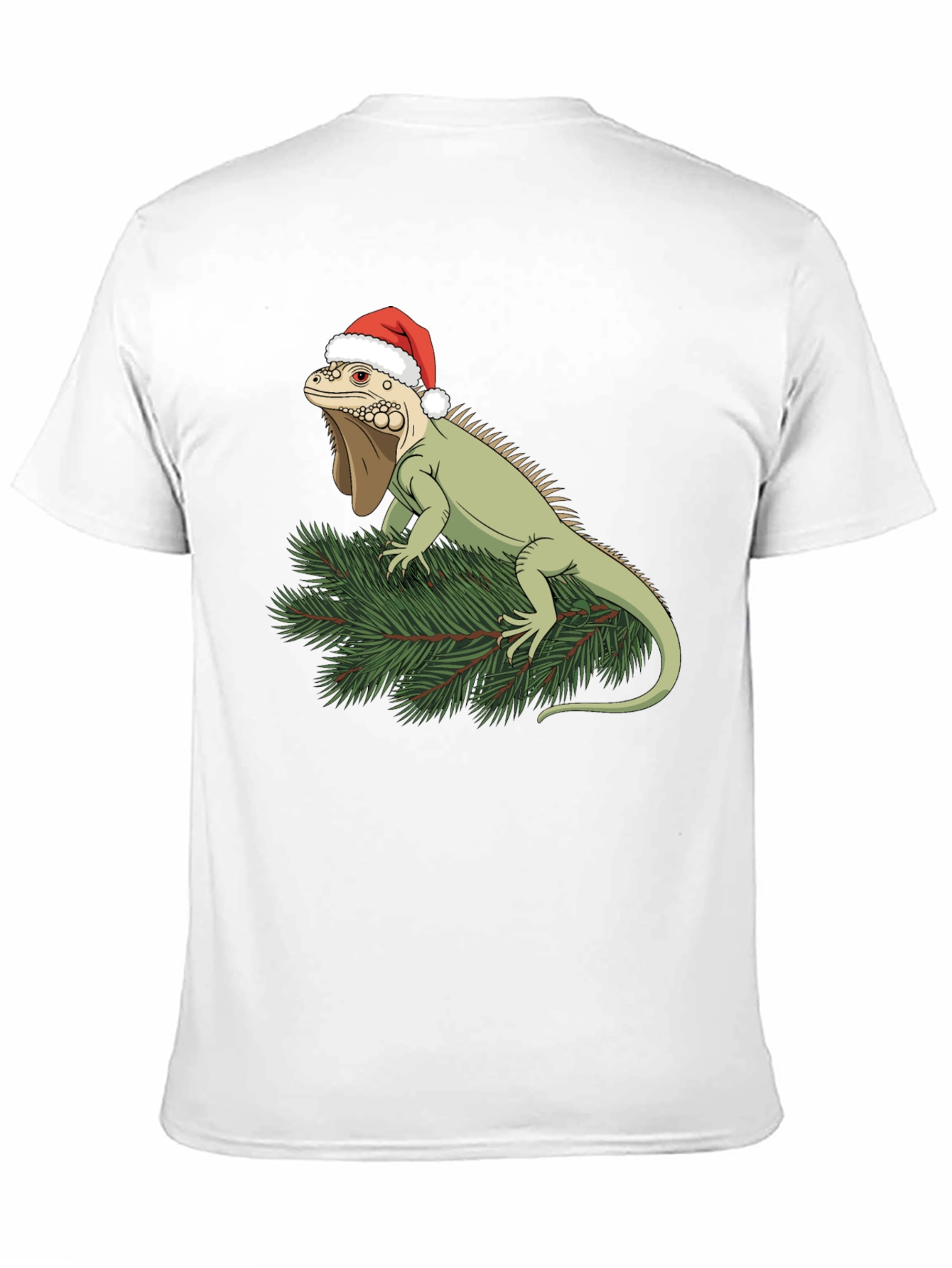 Festive Iguana Christmas T-Shirt