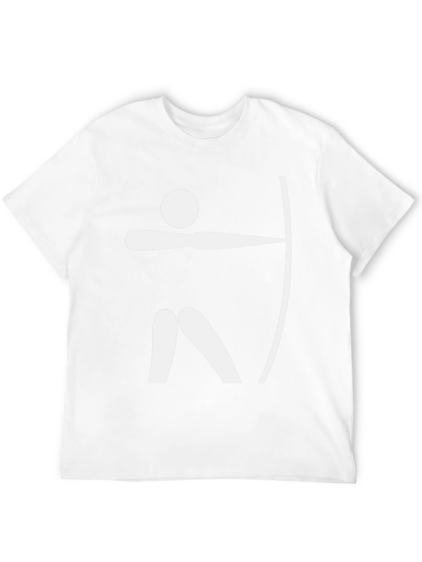 Archery Graphic T-Shirt - Black Casual Tee