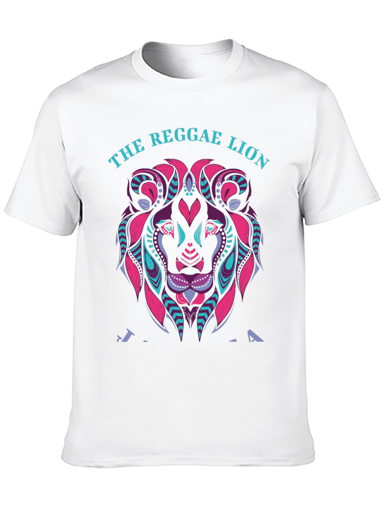The Reggae Lion Graphic Tee - Black T-Shirt