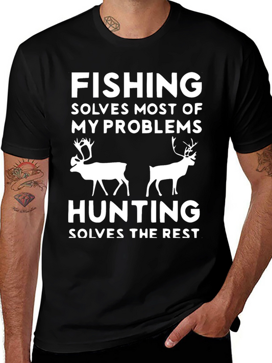 Fishing Hunting Graphic Tee