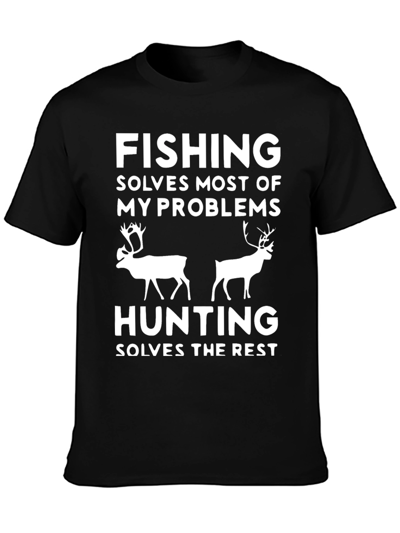 Fishing Hunting Graphic Tee