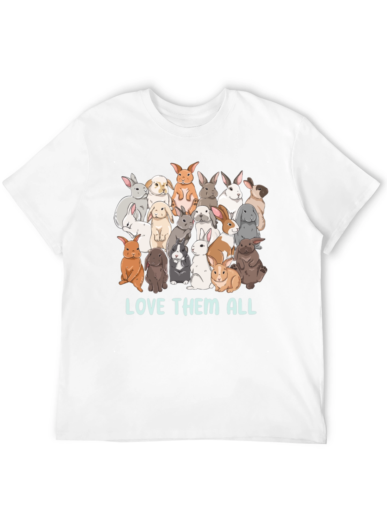 Bunny Love Graphic T-Shirt - Unisex