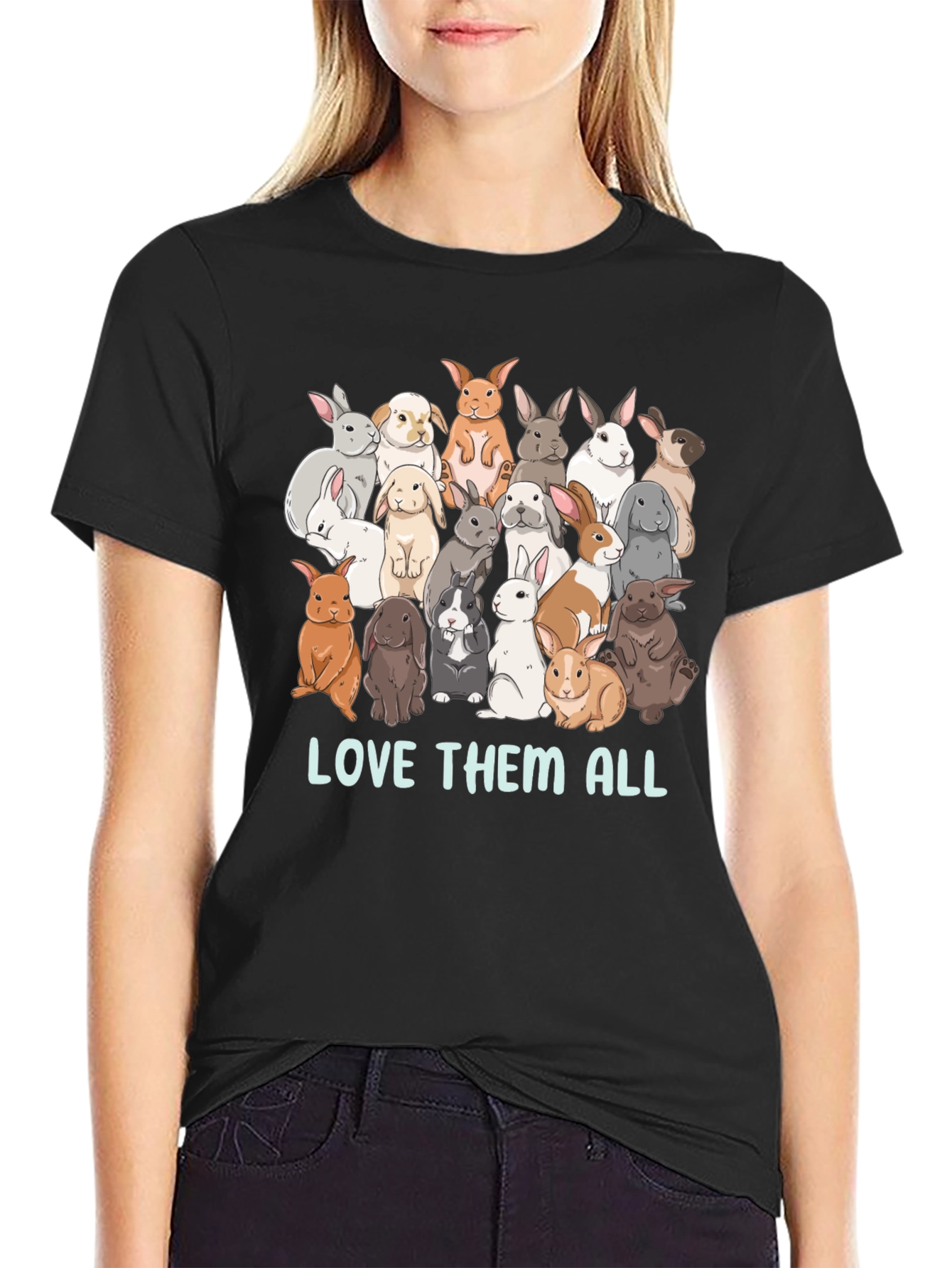 Bunny Love Graphic T-Shirt - Unisex