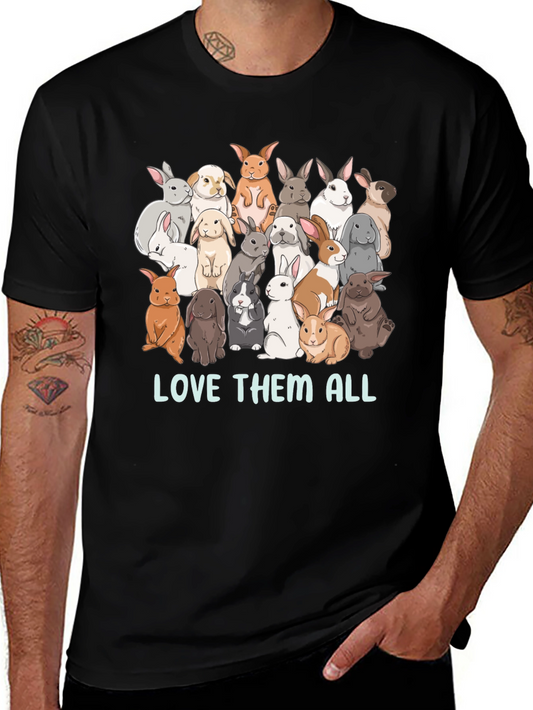 Bunny Love Graphic T-Shirt - Unisex