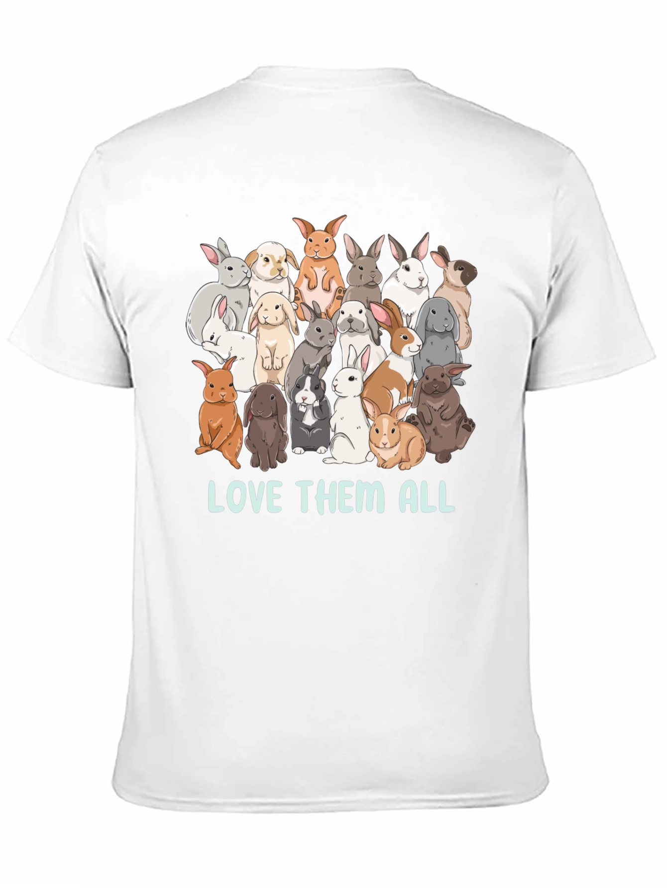 Bunny Love Graphic T-Shirt - Unisex