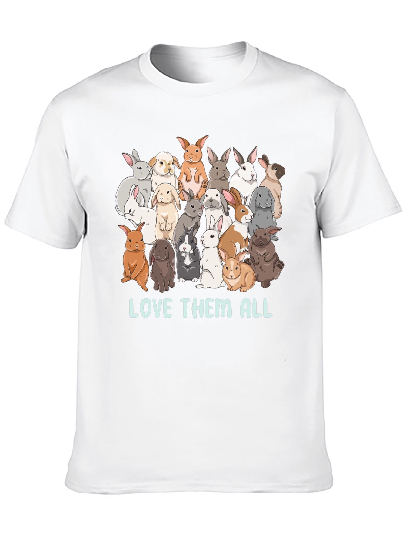Bunny Love Graphic T-Shirt - Unisex