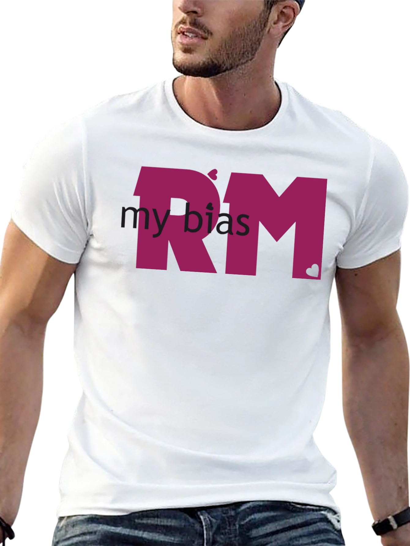 My Bias RM Tee - Black Cotton Blend