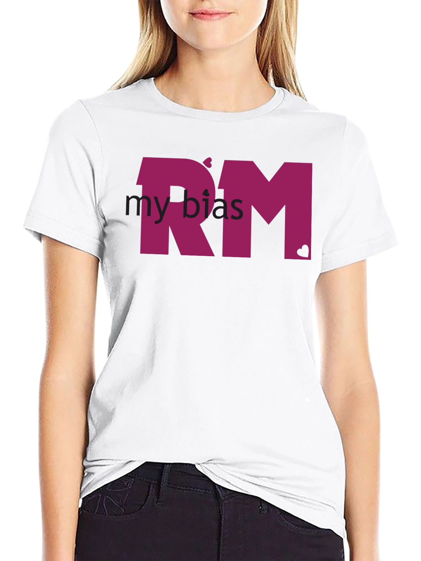 My Bias RM Tee - Black Cotton Blend