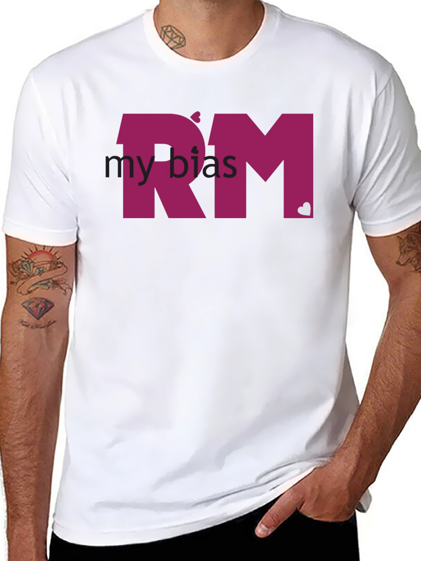 My Bias RM Tee - Black Cotton Blend