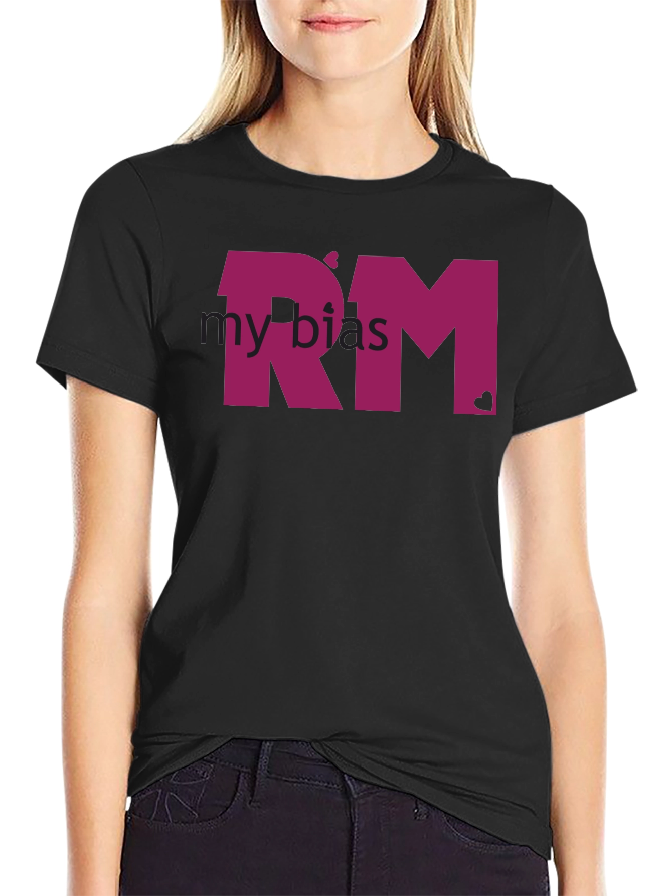 My Bias RM Tee - Black Cotton Blend