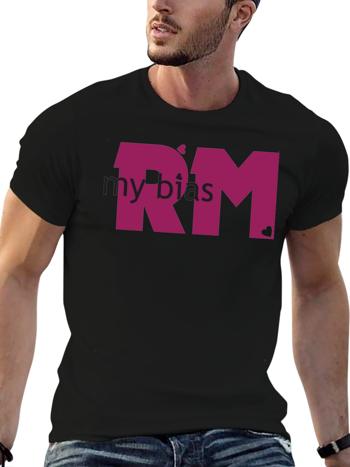 My Bias RM Tee - Black Cotton Blend