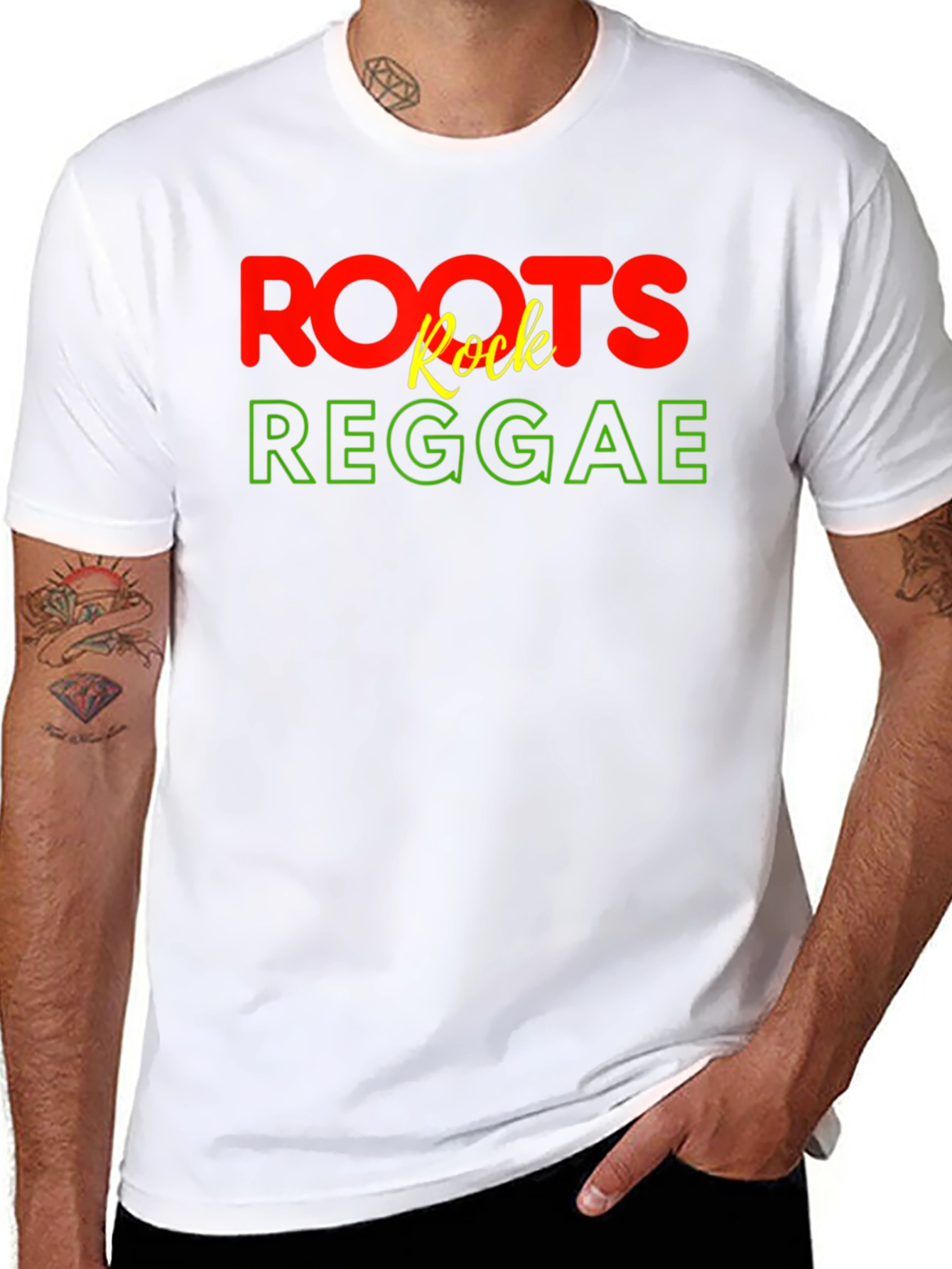Roots Rock Reggae Graphic T-Shirt