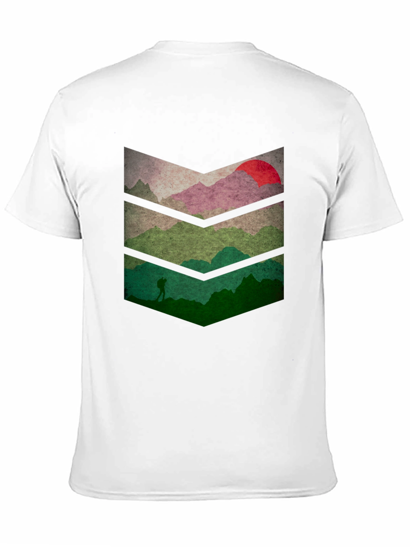 Mountainscape Graphic Tee - Nature Adventure Shirt