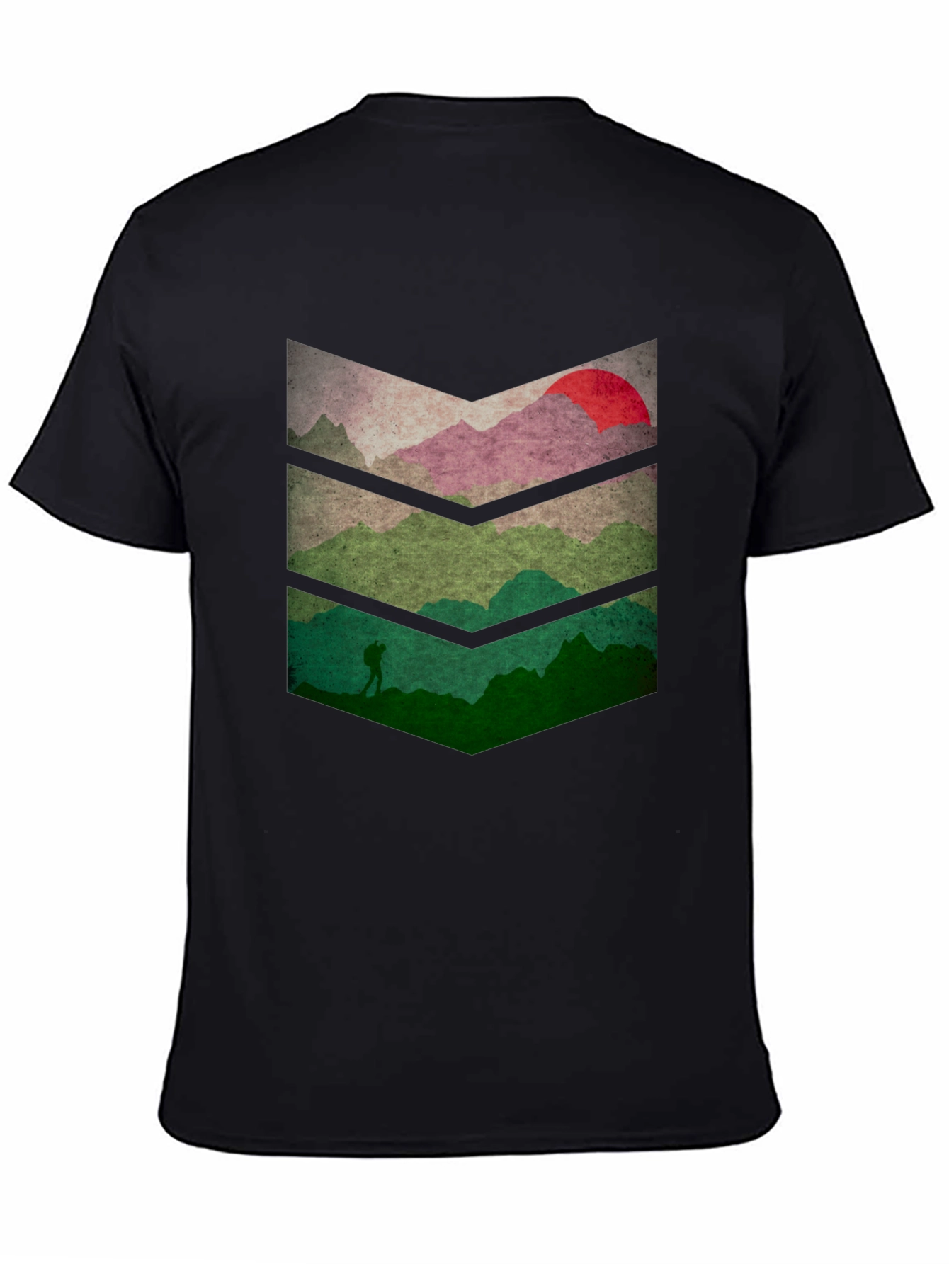 Mountainscape Graphic Tee - Nature Adventure Shirt