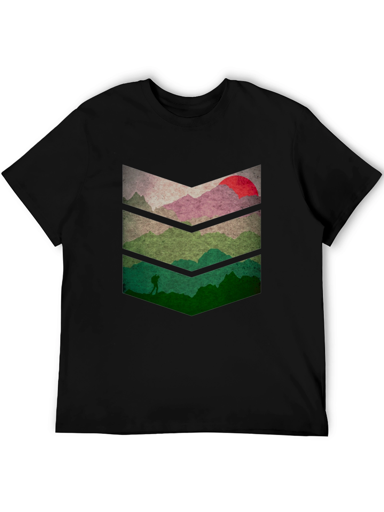 Mountainscape Graphic Tee - Nature Adventure Shirt