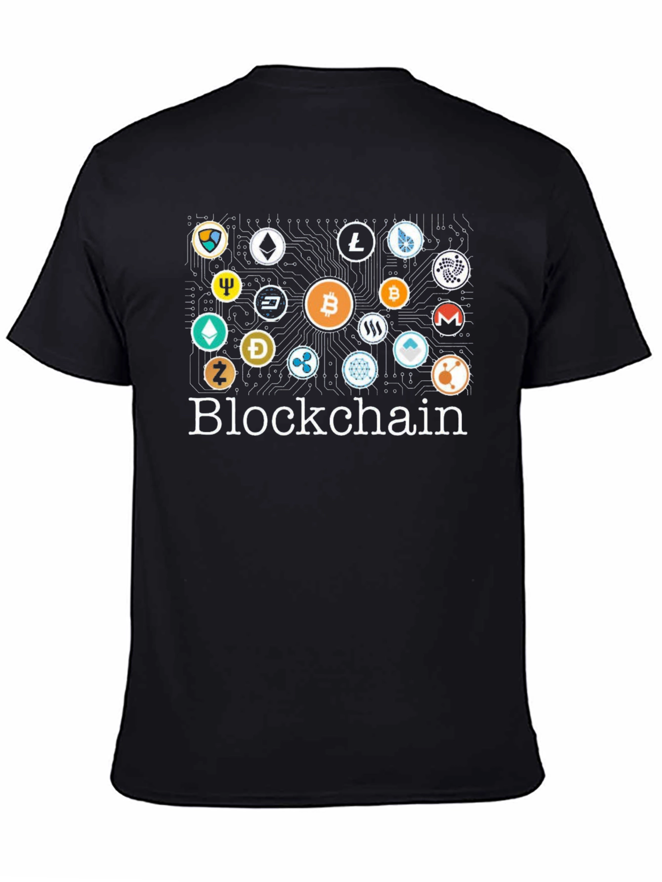 Blockchain Crypto Bitcoin T-Shirt