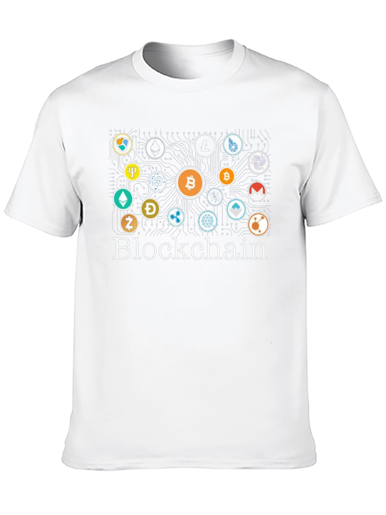 Blockchain Crypto Bitcoin T-Shirt