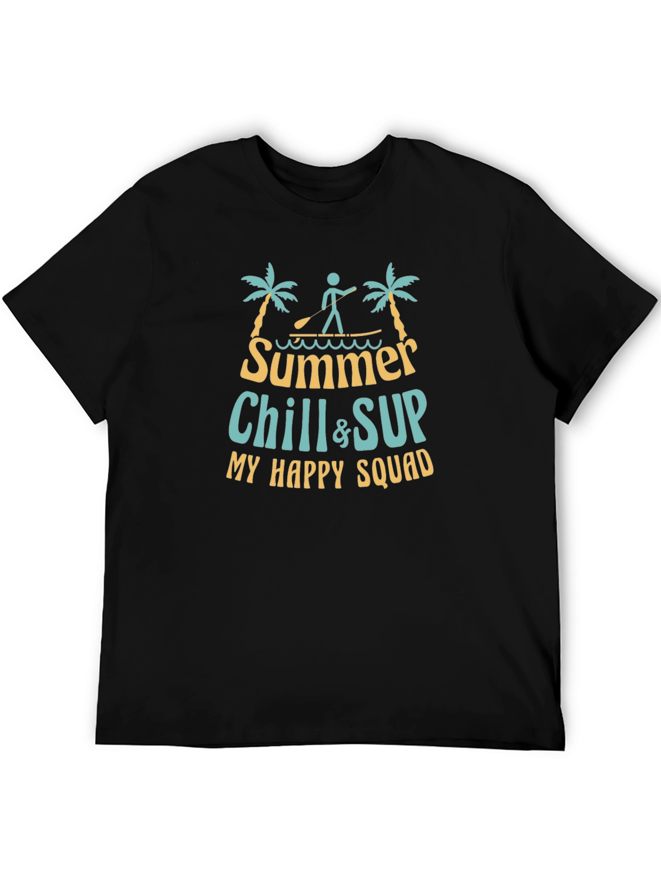 Summer Chill & SUP Graphic T-Shirt