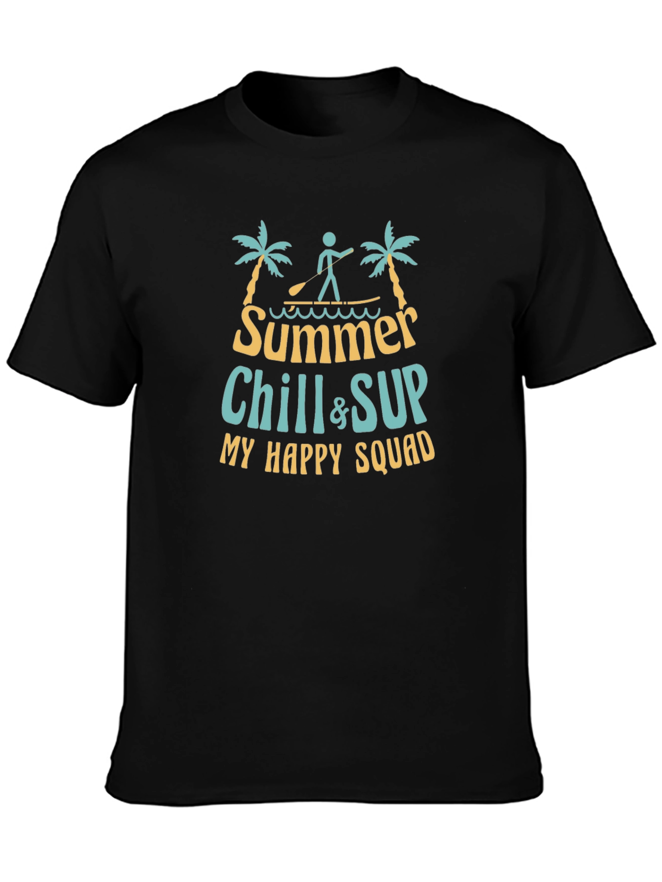 Summer Chill & SUP Graphic T-Shirt