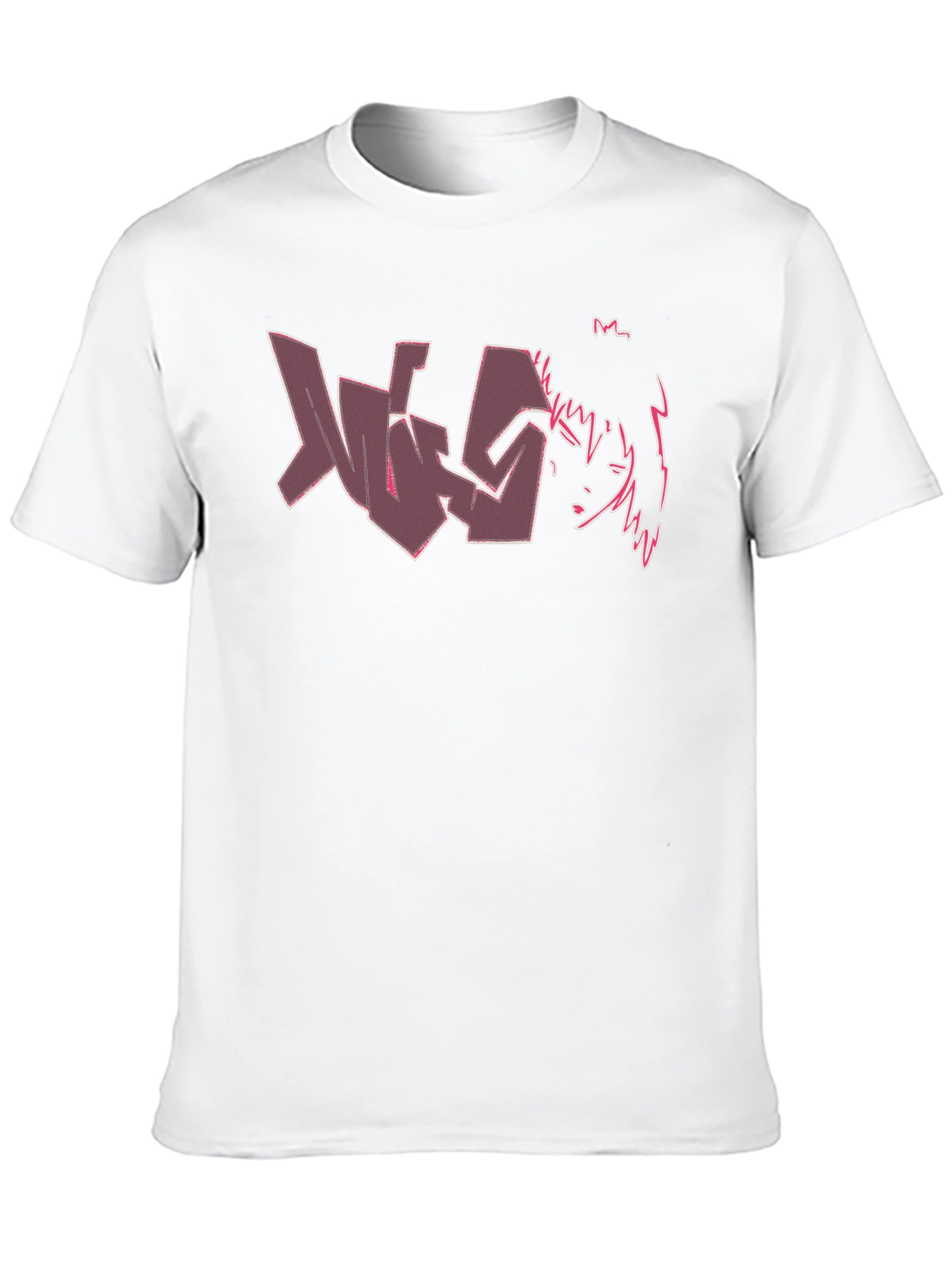 Graphic Anime Style Black T-Shirt
