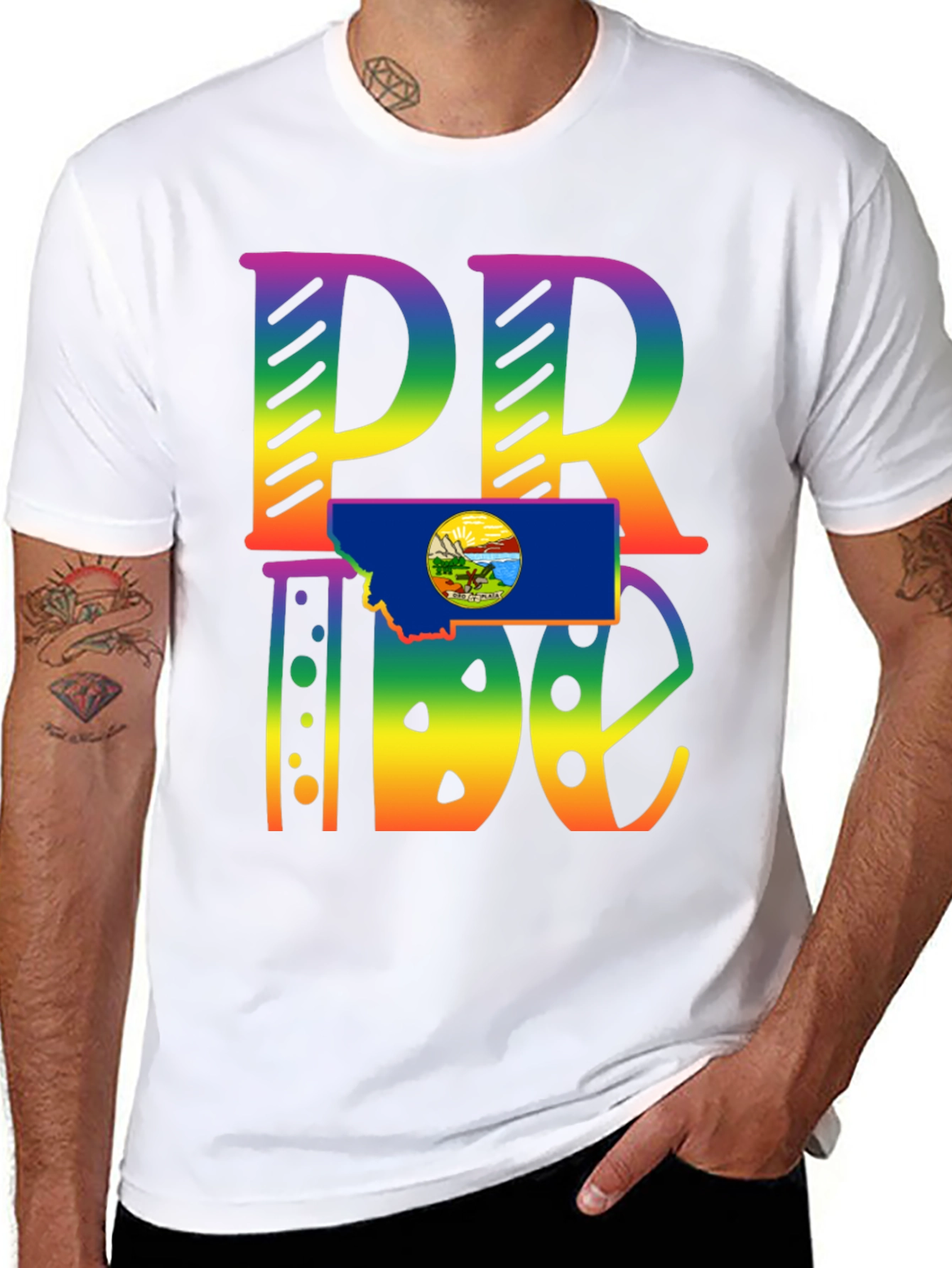Montana Pride Rainbow T-Shirt