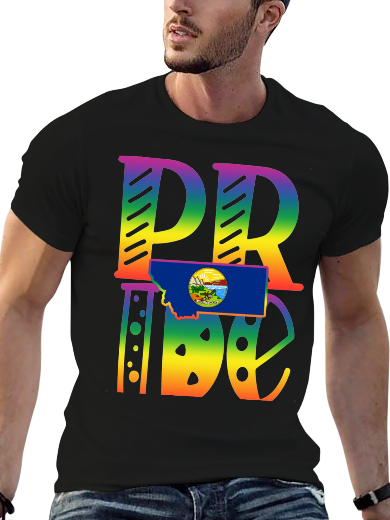 Montana Pride Rainbow T-Shirt