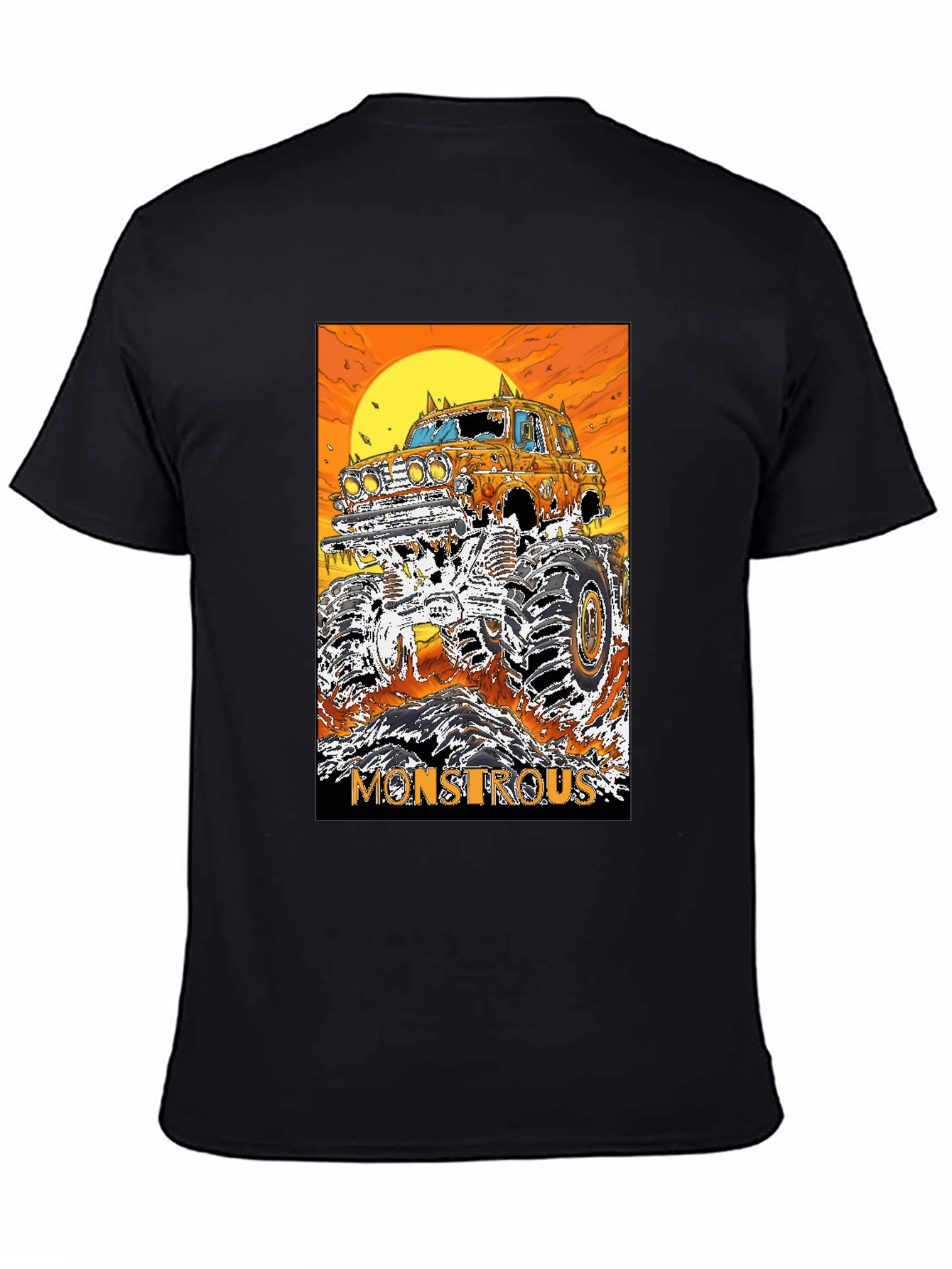 Monstrous Graphic Tee - Monster Truck T-Shirt