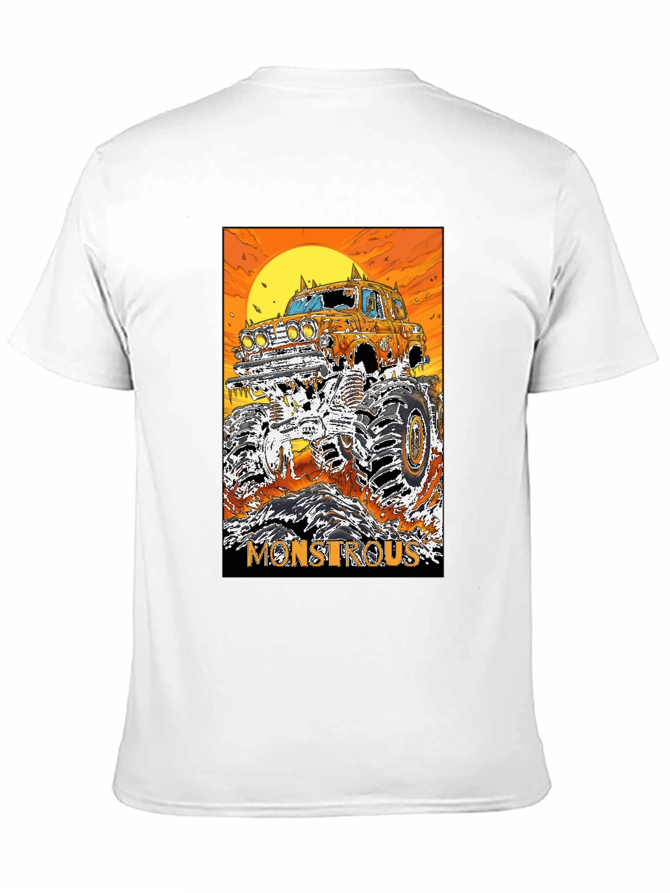 Monstrous Graphic Tee - Monster Truck T-Shirt