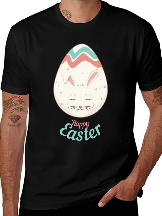 Happy Easter Bunny Egg Graphic Tee
