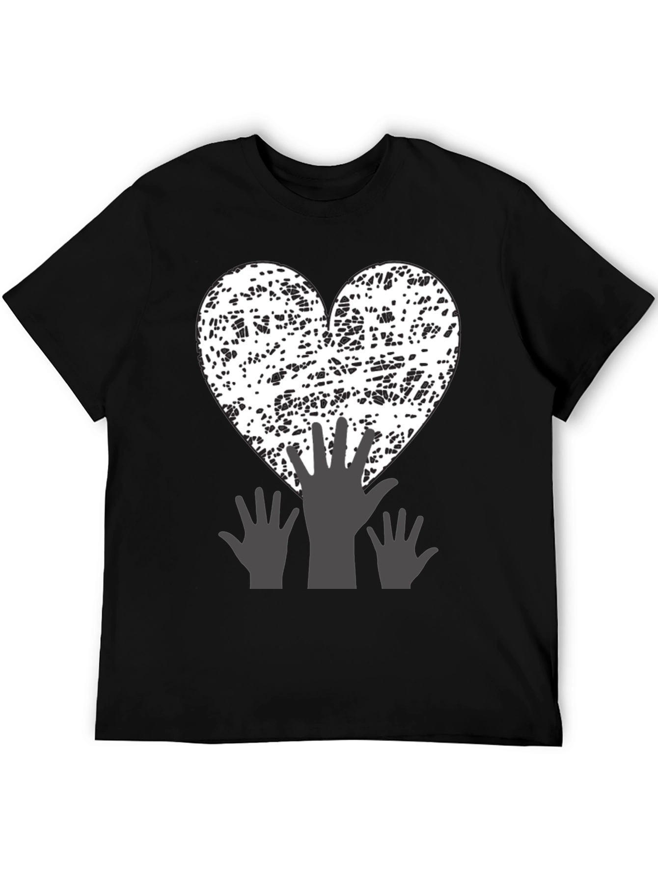 Abstract Heart Hands T-Shirt