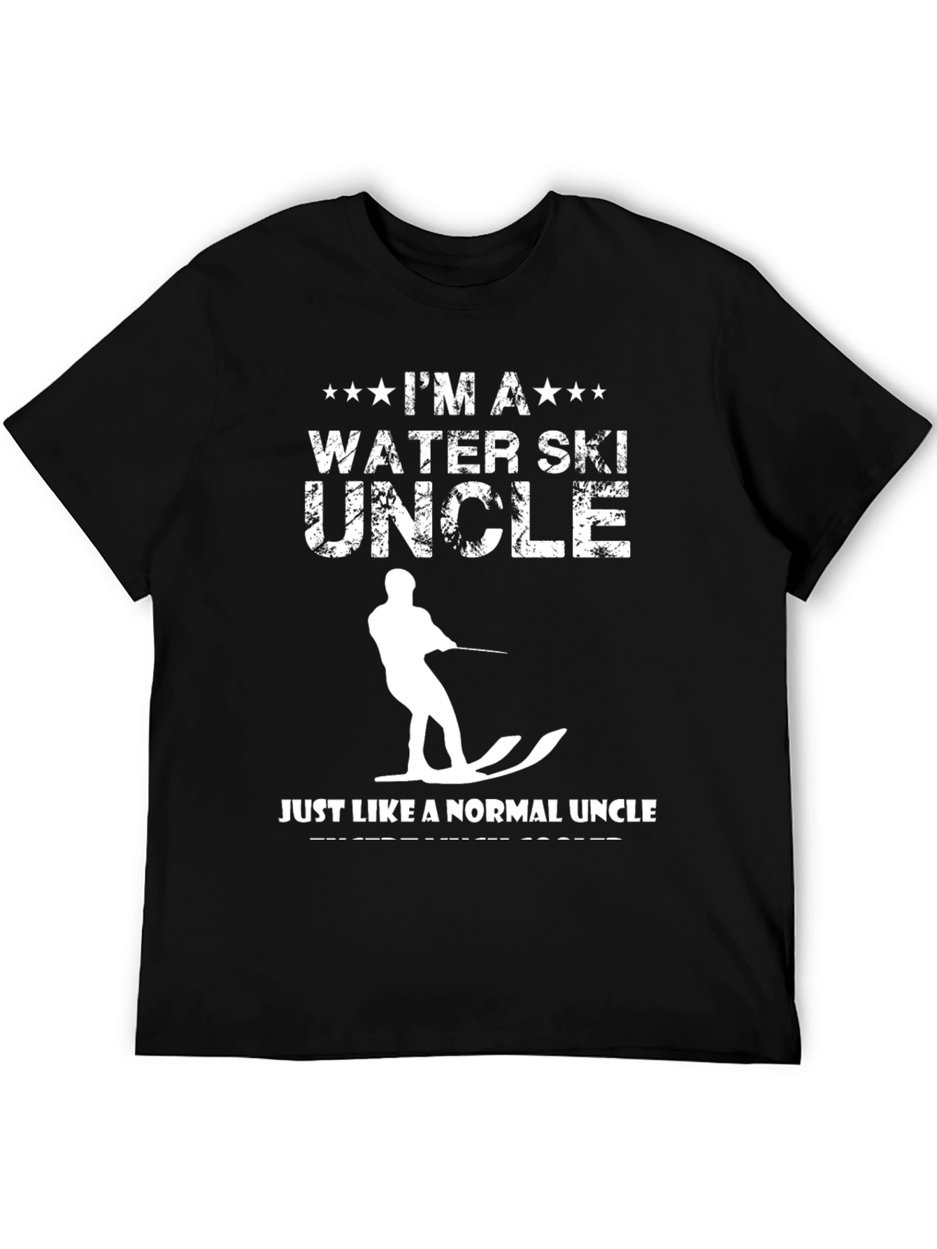 Water Ski Uncle Graphic Tee - Fun Summer Gift