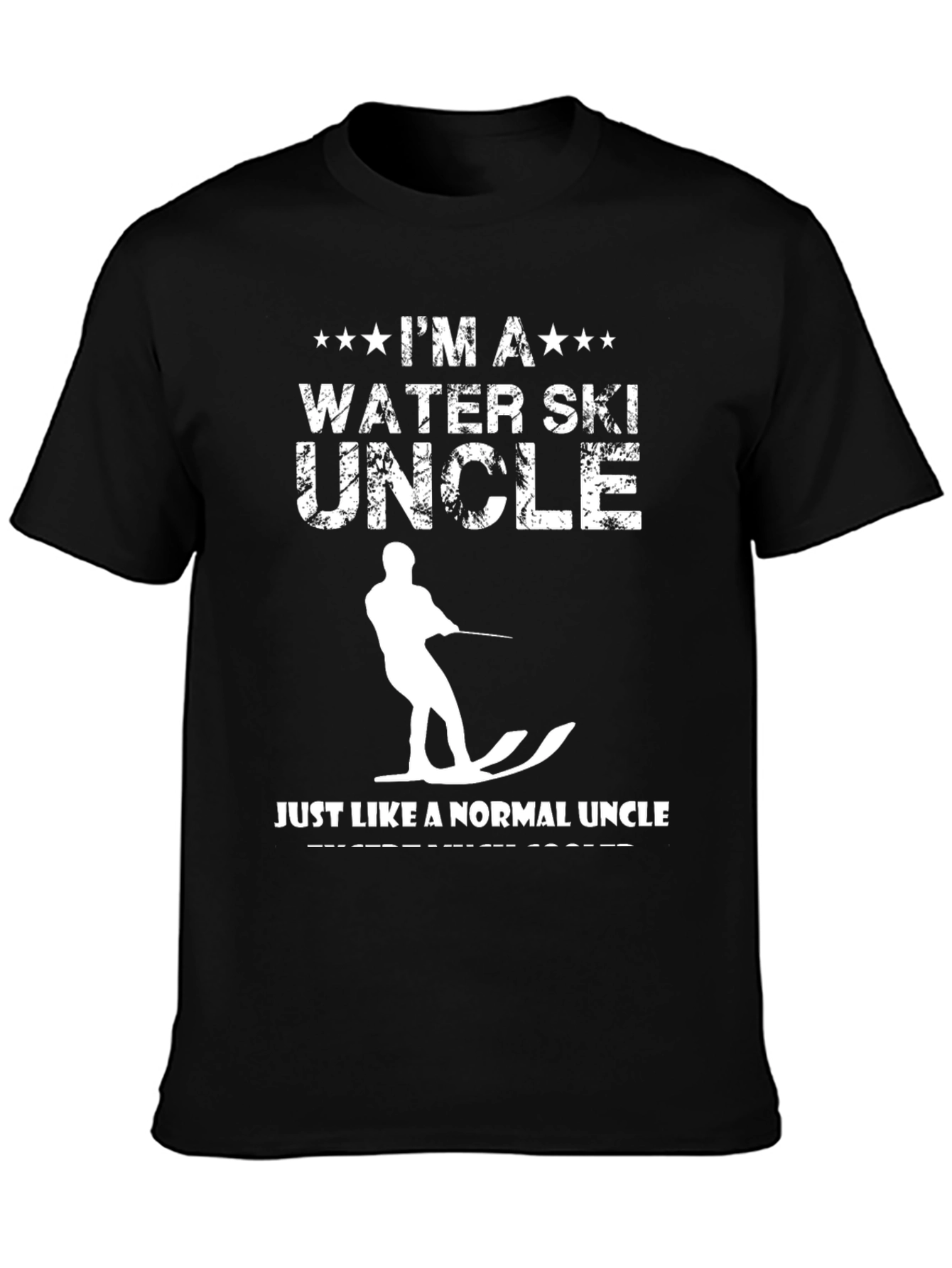 Water Ski Uncle Graphic Tee - Fun Summer Gift