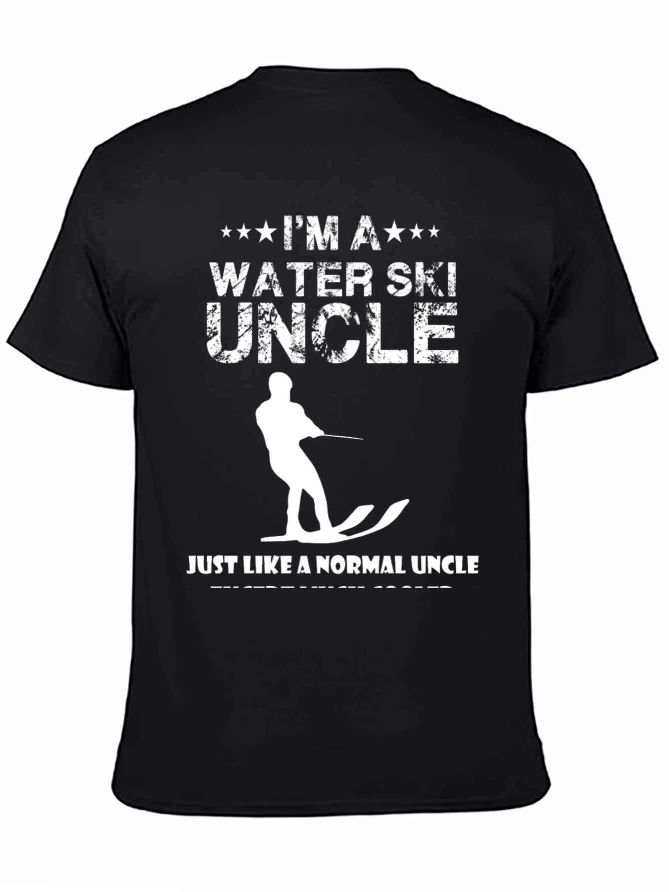 Water Ski Uncle Graphic Tee - Fun Summer Gift