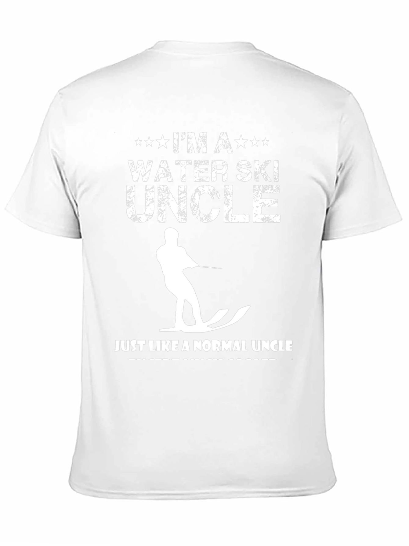 Water Ski Uncle Graphic Tee - Fun Summer Gift