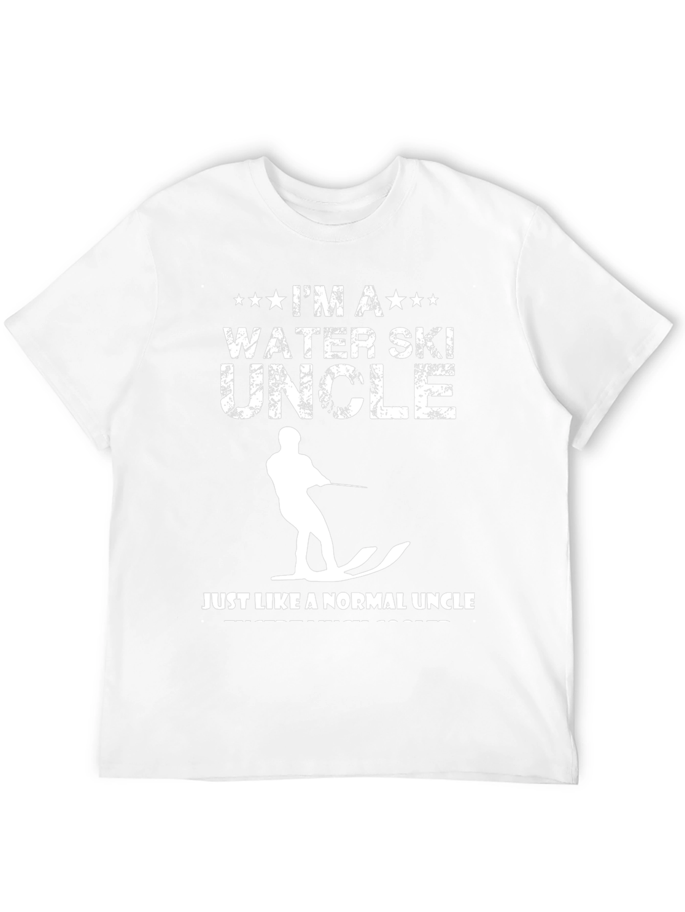 Water Ski Uncle Graphic Tee - Fun Summer Gift